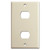 2 Despard Wallplate - Ivory