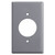 Grey Outlet Switch Plate Finish Example