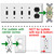 Duplex Receptacle & 4 Toggle Wall Plate Cover