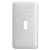 Taller One Toggle Light Switch Plates - Textured White