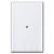 Large Wall Plate Cover with Single Center Screw