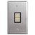 Vertical 1 GE Low Volt Switch & Cover Set - Stainless Steel