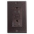 Brown Leviton GFCI & AFCI Receptacle