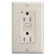 AGTR1-T Light Almond Outlet Cover Included
