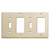 Decora Toggle Decora Toggle Wall Plate - Ivory