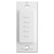 Touch Plate Ultra 5 Button Low Voltage Light Switch - White