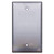 1 Blank Wall Switch Plate - Raw Steel Paintable