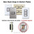 Cover plate acts as bracket for GE 24V switches.