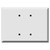 Biggest 7.5" Wide Jumbo 2 Blank Electrical Wall Plates