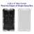 Blank Plate Covers Empty Single-Gang Electrical Box