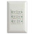 Engraved Low Volt Touchplate LED Classic 6 Button Pilot Light Switch