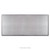 5.5" x 13" Totally Blank No Hole Wall Switch Plate - Satin Stainless Steel