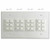 GE Master Panel 12-Switch Classic Control Panel - 12 ON/OFF Pairs (left/right)