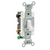White 4 Way Toggle Switches Commercial Grade Leviton CS415-2W