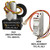 Vintage discontinued 3000-PL relay and new replacement version