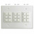 Remcon Master Panel 9-Switch Classic Control Station - 9 ON/OFF Pairs