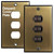 3-Despard Device Cover Plate example - plates not included 