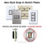 GE Low Voltage Switch Plates - Switches Snap Into Front of Trim Plate