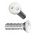White Tamper-proof 1/2" Spanner Head Switch Plate Screws