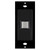 Touch Plate Innova Low Voltage 1 Switch Control Unit - Black