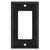 1 Decora Light Switch Plate Covers - Black