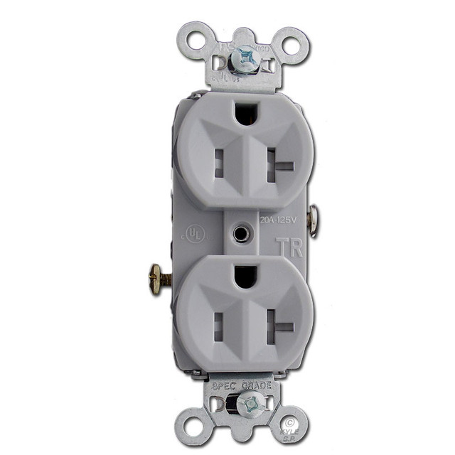 Duplex Outlets & Receptacles - 15A & 20A Electrical Plugs