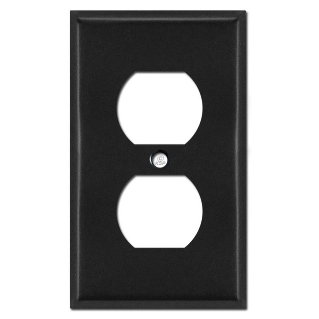 Black Switch Plates and Outlet Covers Most Popular Sizes