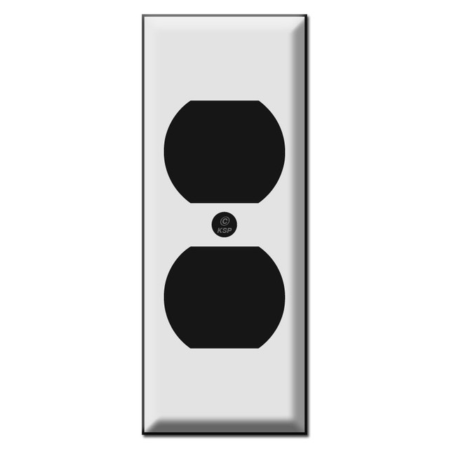 Narrow Switch Plate Covers, Thin & Offset Outlet Plates