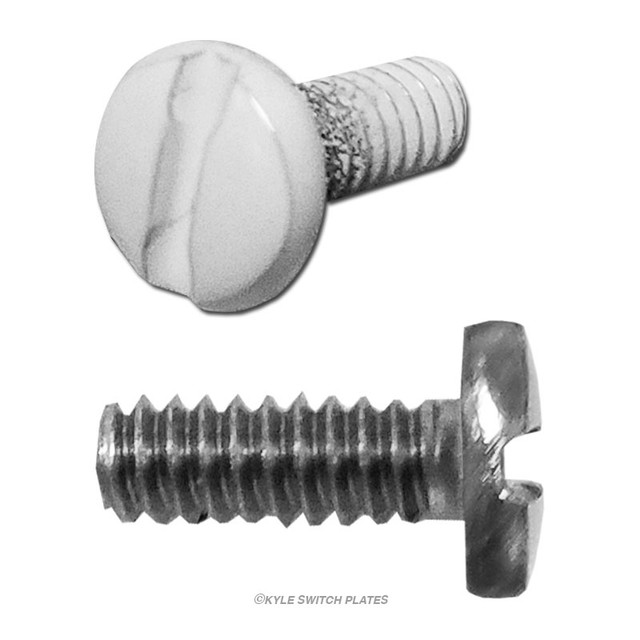 Switch Plate Screws for Outlet Covers & Electrical Wall Plates
