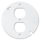 round duplex outlet wall switch plates