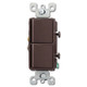 Brown Double Decora Switch | Kyle Switch Plates