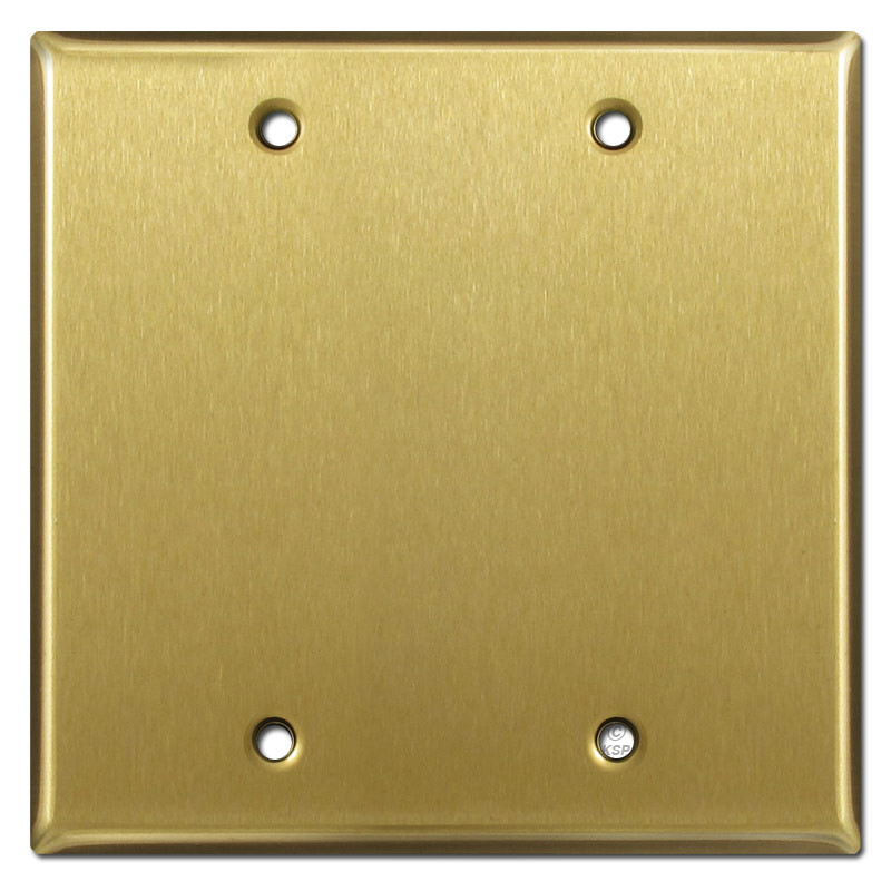 Satin Brass Wall Plates Best Selling Sizes