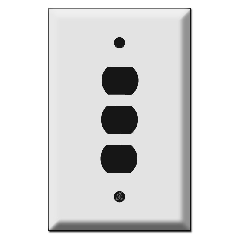 Replacement 2 Stacked Low-Voltage Sierra Trigger Switch Plates