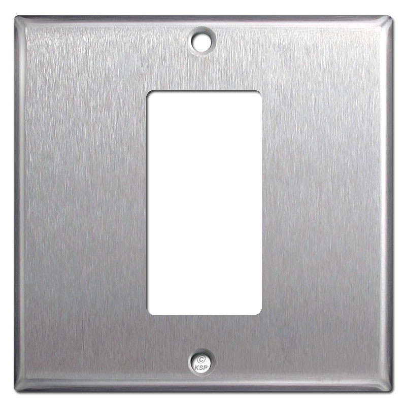 Stainless Steel Decora Rocker Wall Plates