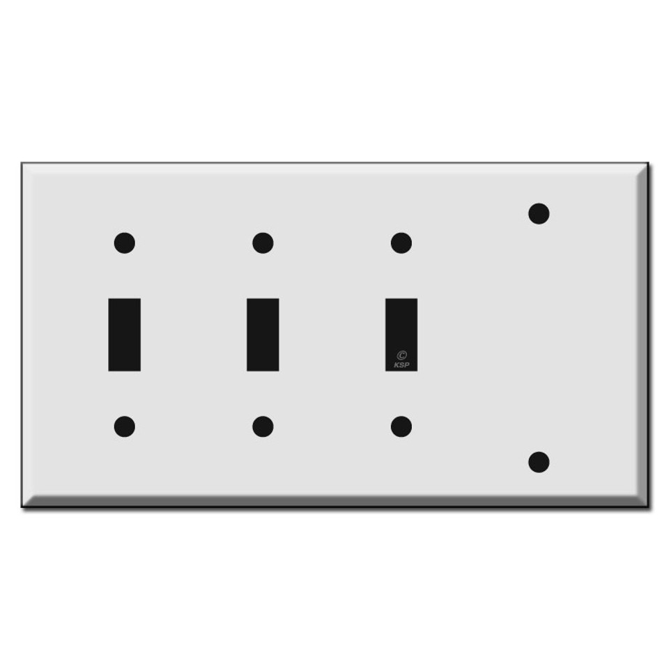 4 Toggle Switch Plate Covers Kyle Switch Plates