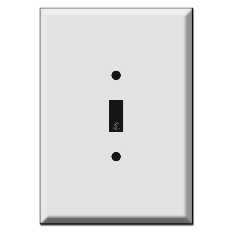 Extra Large Jumbo Outlet Cover Plates 6.38'' Tall Kyle Switch Plates