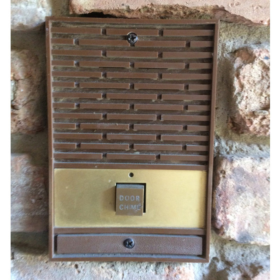 6'' Video Doorbell Plate for Nutone Box 5.25'' Screw Holes