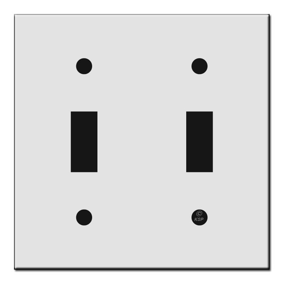 Half Narrow 4 Toggle Light Switch Covers Kyle Switch Plates