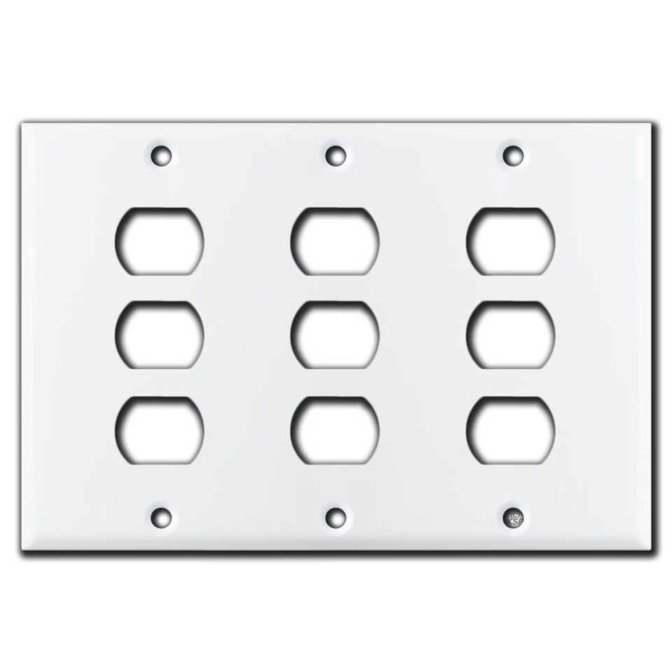 Duplex Stacked Toggle Switch Wall Plates Kyle Switch Plates