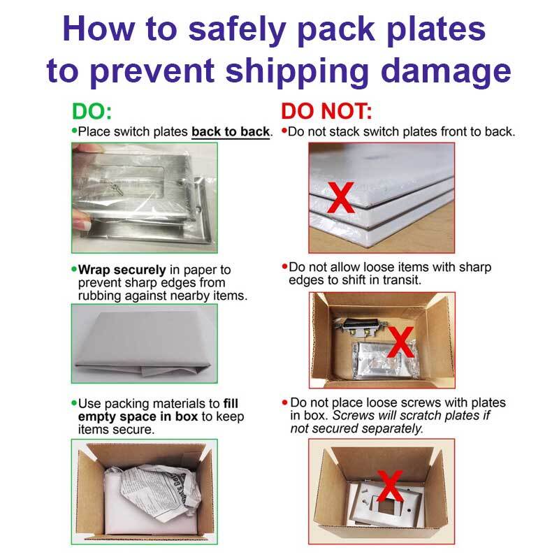 How to safely pack plates to prevent damage