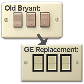 GE is direct replacement for Bryant