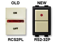 GE low voltage switches old RCS2PL new RS232P GE low voltage switches old RCS2PL new RS232P
