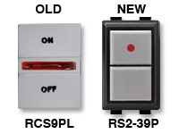 GE low voltage switches old RCS9PL new RS239P GE low voltage switches old RCS9PL new RS239P