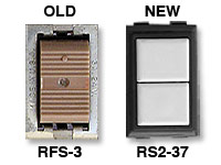 GE low voltage switches old RFS-3 new RS237 GE low voltage switches old RFS-3 new RS237