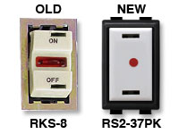 RS2-32PK Replaces GE RKS-8 Low Volt Switch