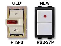 RS2-32P replacement for low voltage GE switch RTS-8
