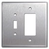 Satin Stainless Steel Switch Plate Covers