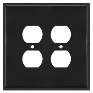 black outlet covers