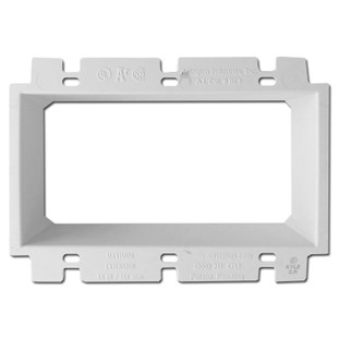 3 Gang Electrical Box Extender Goof Rings Add Up to 1.5'' Deep
