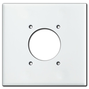 OUTLET【タン 140㎝×30本】 Jumbo Dryer/Range 2.125'' 30/50/60A Power Outlet Cover - White